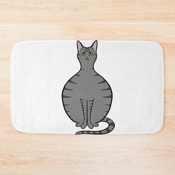 Item preview, Gray Tabby Cat designed and sold by CreationsByBear.