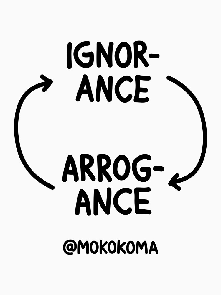 Ignorance and Arrogance by Mokokoma