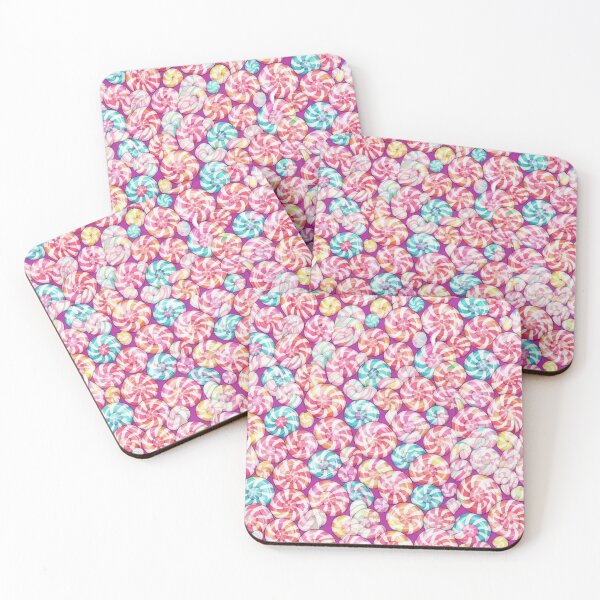 Item preview, Sweet Tooth Delight: Colorful Hard Candy Seamless Pattern designed and sold by GrumpGoose.