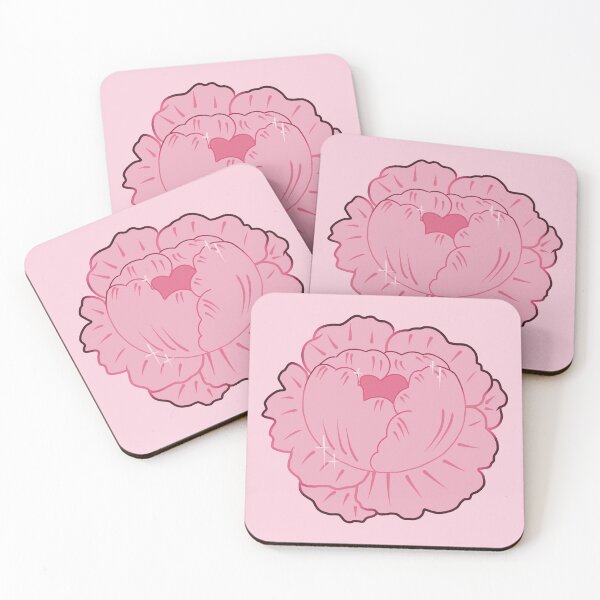 Item preview, Aesthetic Pink Peony flower designed and sold by Abyssalbee.