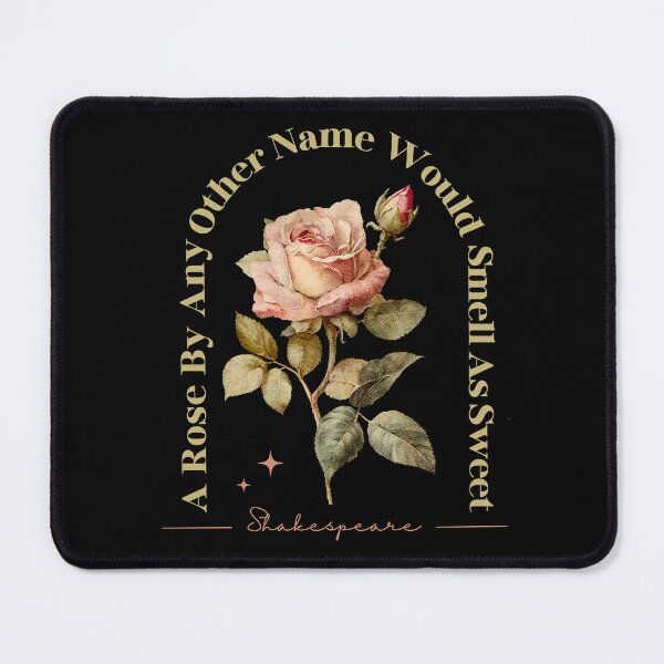 Item preview, William Shakespeare, A Rose by Any Other Name Would Smell as Sweet, Romeo and Juliet, Quotes by Famous People, Vintage, Retro designed and sold by Mimielitas-Shop.