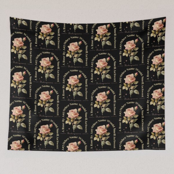 Item preview, William Shakespeare, A Rose by Any Other Name Would Smell as Sweet, Romeo and Juliet, Quotes by Famous People, Vintage, Retro designed and sold by Mimielitas-Shop.