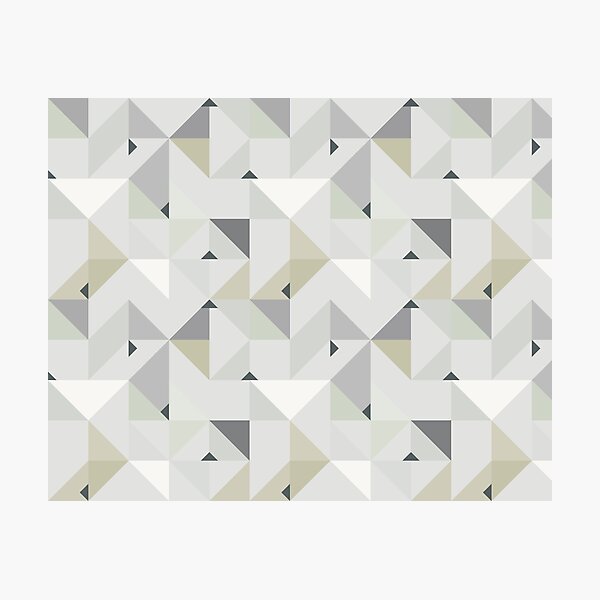 Item preview, Japandi Geometric in neutral tones designed and sold by UrbanEpiphany.