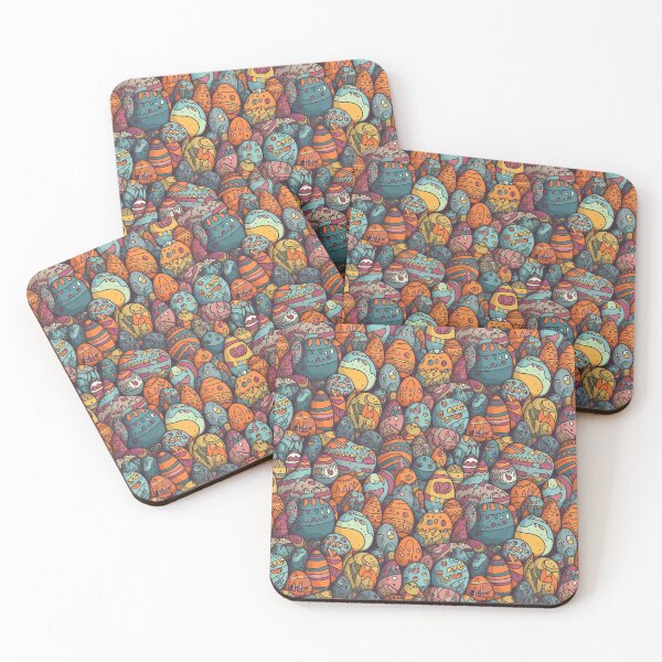 Item preview, Easter Eggs Pattern #4 designed and sold by MoodMedley.