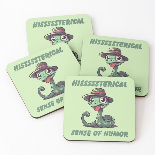 Item preview, Witty Snake Hisssssterical Sense of Humor designed and sold by Arncil.