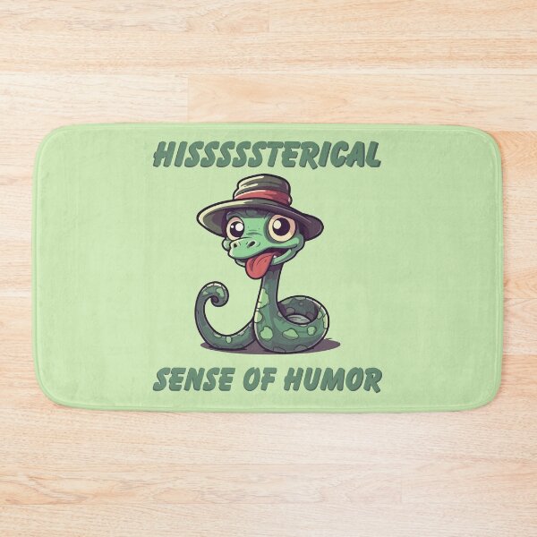 Item preview, Witty Snake Hisssssterical Sense of Humor designed and sold by Arncil.