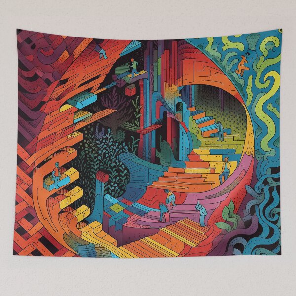 Item preview, Scarlet Symmetry designed and sold by CustomHDPrints.