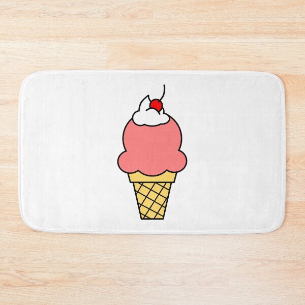 Item preview, Cute Strawberry Ice-Cream Waffle Cone with a Cherry on Top designed and sold by OrderofOps.