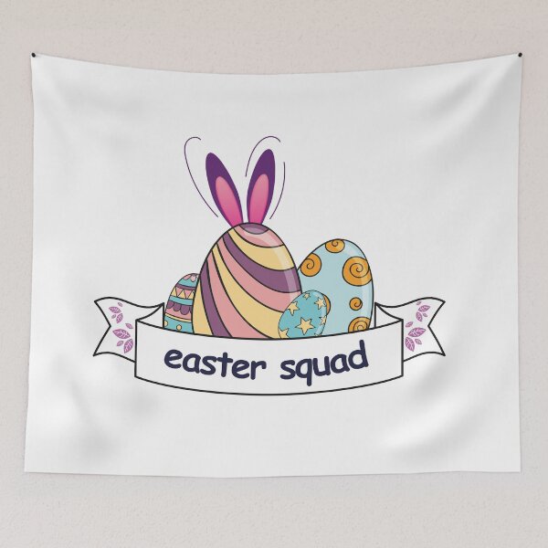 Item preview, easter squad family Matching Bunny Egg Hunt Easter Day  designed and sold by 1999jack.