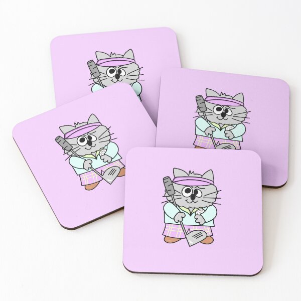 Item preview, Cat Golfing designed and sold by JoyfulDaisy.