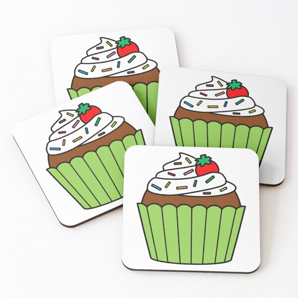 Item preview, Cute Chocolate Cupcake with Frosting and Sprinkles designed and sold by OrderofOps.