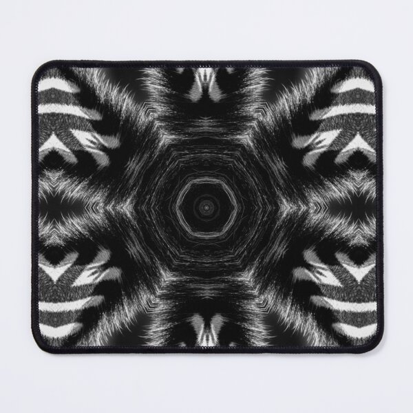 Item preview, Zebra Fur Texture Kaleidoscope Pattern 26 designed and sold by Swabcraft.