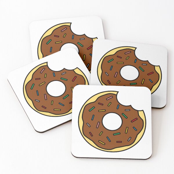 Item preview, Cute Chocolate Donut with Rainbow Sprinkles designed and sold by OrderofOps.