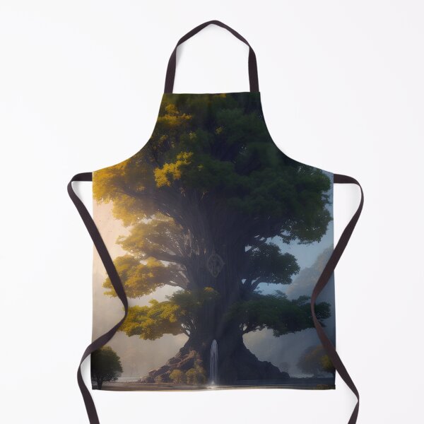 Item preview, The Tree of Life Fantasy Painting Magical Tree Nature Landscape designed and sold by VersoShopping.