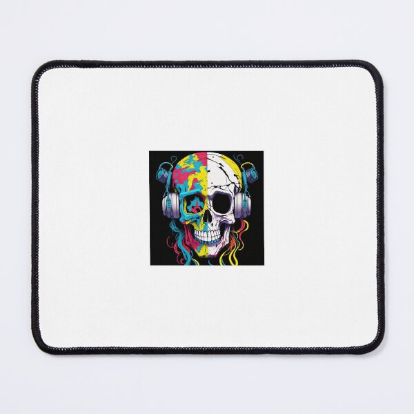 Item preview, skull psychedelic designed and sold by freedomtocreate.