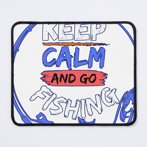 Item preview, Keep calm and go fishing T-shirts designed and sold by Ahmed Bakry.