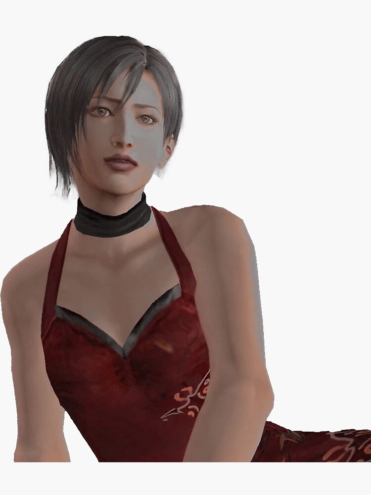 Resident Evil 4 Ada Wong Sticker for Sale by Ginpachistore