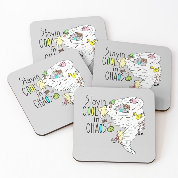 Item preview, Chaos Quote -Staying Cool in Chaos  designed and sold by JoyfulDaisy.