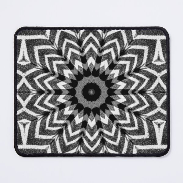 Item preview, Zebra Fur Texture Kaleidoscope Pattern 30 designed and sold by Swabcraft.