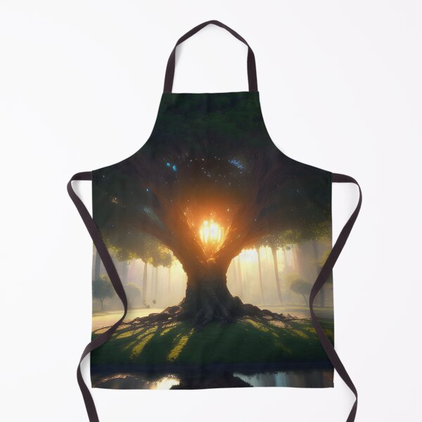 Item preview, The Tree of Life Fantasy Painting Magical Tree Nature Landscape designed and sold by VersoShopping.