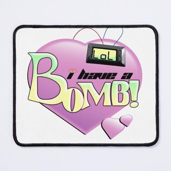 Item preview, I Have A Bomb Y2K designed and sold by DeadSeaStickers.