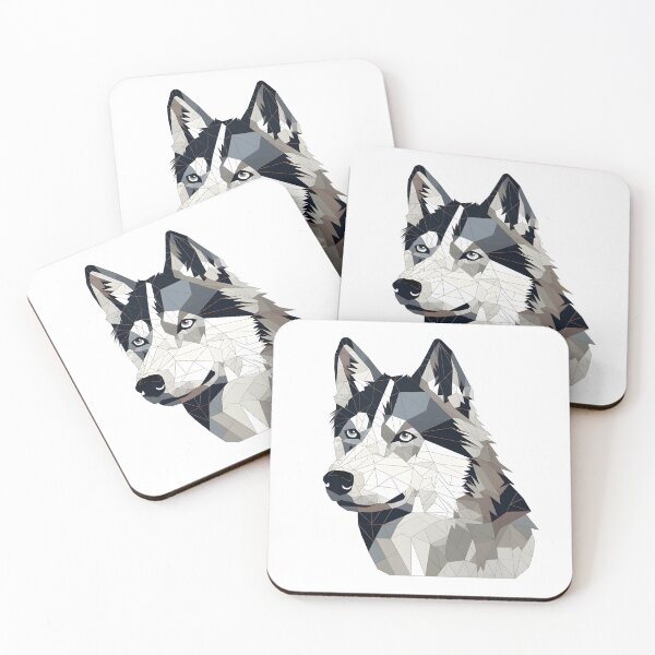 Item preview, Siberian Husky (Minimalist design) designed and sold by brindled.