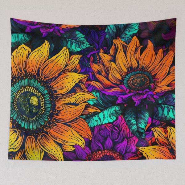Item preview, Blackflower Sunflowers designed and sold by Matt's Artificial Nature.