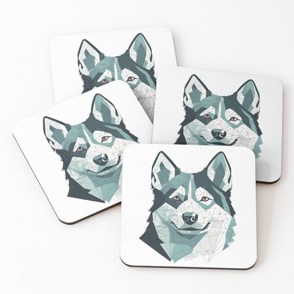 Item preview, Siberian Husky (Minimalist design) designed and sold by brindled.