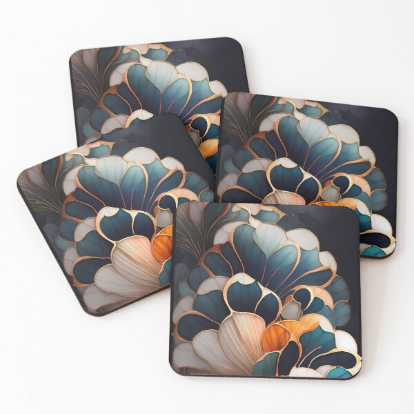 Item preview, Dramatic Flower Petals on Dark Background designed and sold by thatmacko.