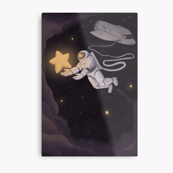 dreams are made of stars Metal Print