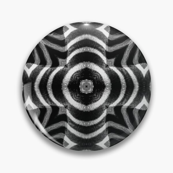 Item preview, Zebra Fur Texture Kaleidoscope Pattern 34 designed and sold by Swabcraft.