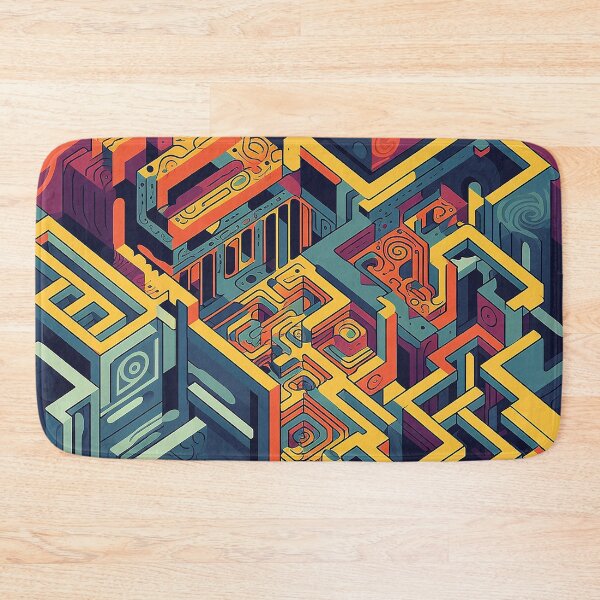 Item preview, Geometric Intrigue designed and sold by CustomHDPrints.