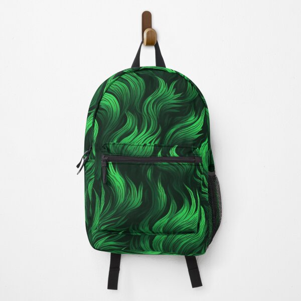 Item preview, Great Green Flames designed and sold by Brush-Blueprint.