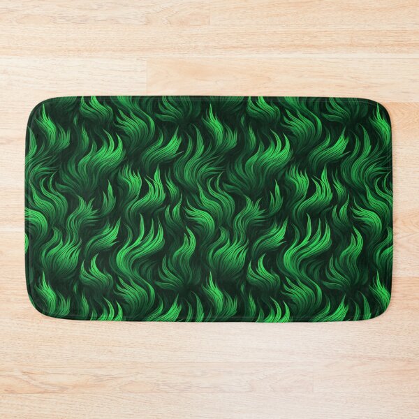 Item preview, Great Green Flames designed and sold by Brush-Blueprint.