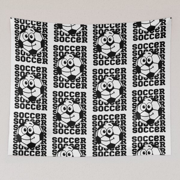 Item preview, Cute Funny Soccer Ball designed and sold by JRice66.