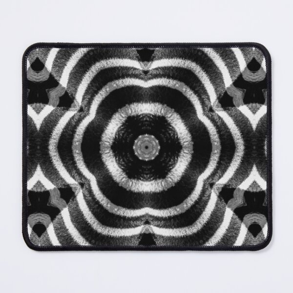 Item preview, Zebra Fur Texture Kaleidoscope Pattern 35 designed and sold by Swabcraft.