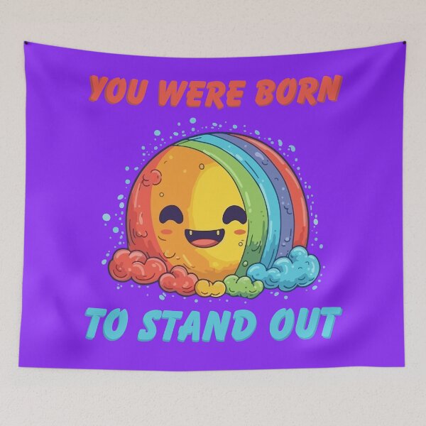 Item preview, Rainbow Monster You Were Born To Stand Out designed and sold by Arncil.