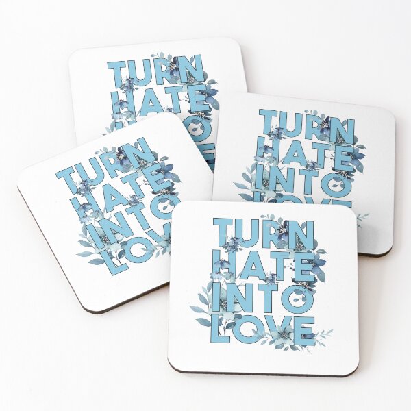 Item preview, Turn Hate Into Love, Amazing love lovely Quote designed and sold by 1999jack.