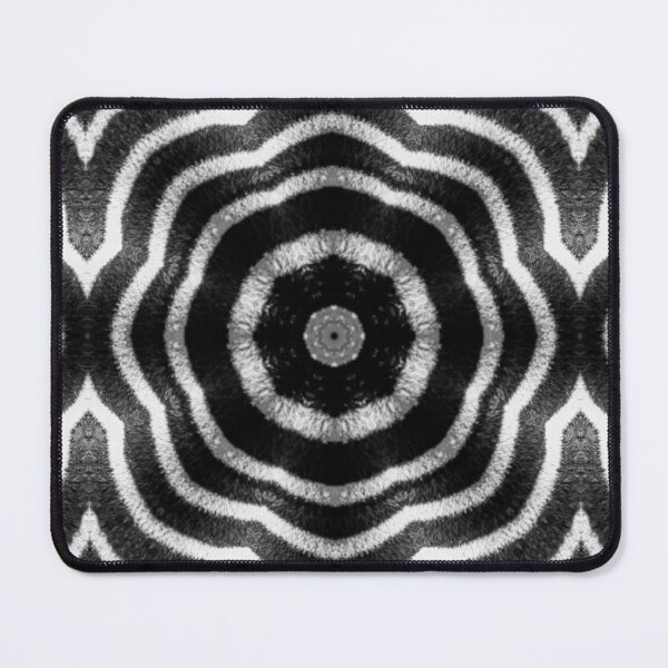 Item preview, Zebra Fur Texture Kaleidoscope Pattern 36 designed and sold by Swabcraft.