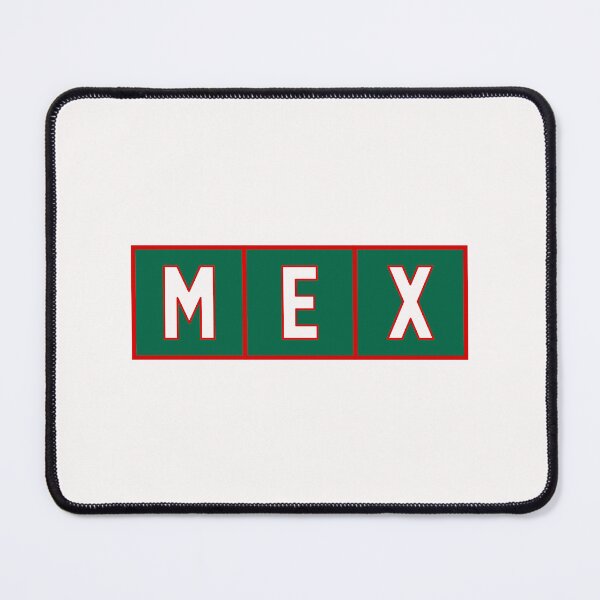 Item preview, MEX (Mexico) Trigram Tiles White / Red / Cadmium Green designed and sold by PEK1787.