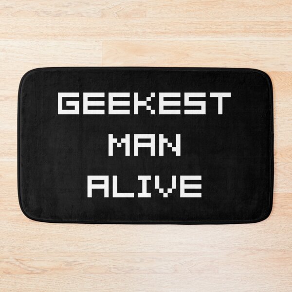 Item preview, Geekest man alive white designed and sold by BaraaElgendy.