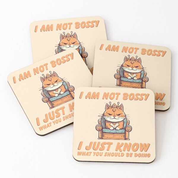 Artikelvorschau, Angry Cat I Am Not Bossy entworfen und verkauft von Arncil.