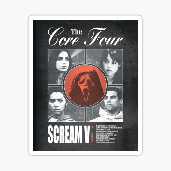 Scream VI - Core 4  Essential T-Shirt for Sale by civrarose
