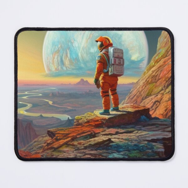 Item preview, Astronaut Exploring Foreign Planet T-Shirt 2 designed and sold by sbaker955.