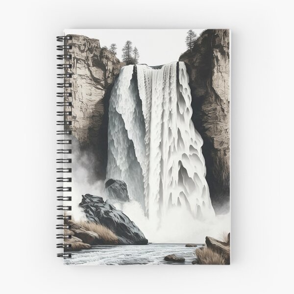 Item preview, Large waterfall crashing down designed and sold by Xiangster987.
