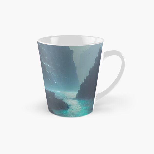 Item preview, Ruins of Atlantis Fantasy Landscape Ocean Digital Painting designed and sold by VersoShopping.