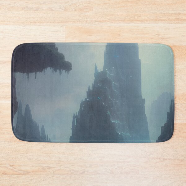 Item preview, Ruins of Atlantis Fantasy Landscape Ocean Digital Painting designed and sold by VersoShopping.