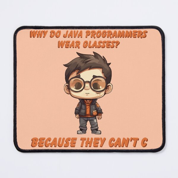 Item preview, Chibi Boy Programmer Programmers That Cant C designed and sold by Arncil.