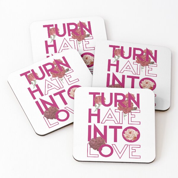 Item preview, Turn Hate Into Love, Amazing love lovely Quote designed and sold by 1999jack.
