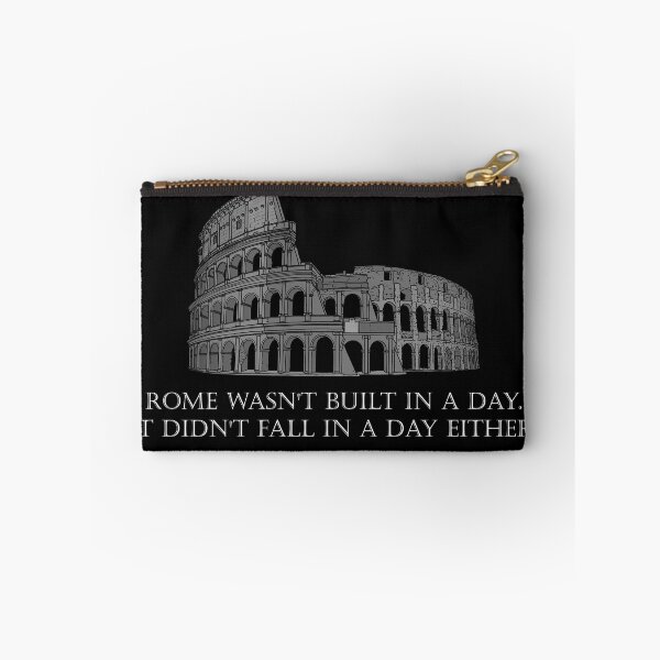 Item preview, Rome Wasn't Built In A Day (Dark theme) designed and sold by CapitalPigDog.